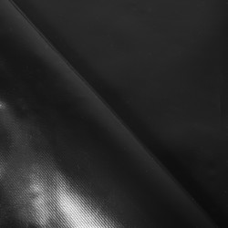 Тентовый материал ПВХ 450 гр/м2, Чёрный  в Павловском Посаде, 450 г/м2, 699 руб