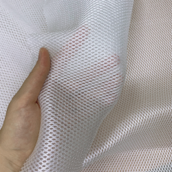 Сетка 3D трехслойная Air mesh 160 гр/м2, цвет Белый (на отрез)  в Павловском Посаде