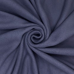 Ткань Флис Односторонний 130 гр/м2, цвет Темно-серый (на отрез)  в Павловском Посаде