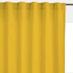 Штора уличная на Трубной ленте (В-220*Ш-145) Желтая, (ткань Оксфорд 600)  в Павловском Посаде