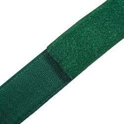 Контактная лента 40мм (38мм) цвет Зелёный (велькро-липучка, на отрез)  в Павловском Посаде
