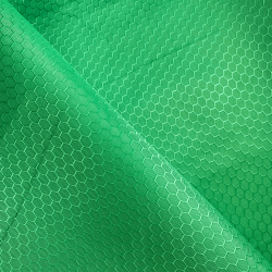 Ткань Оксфорд 300D PU Рип-Стоп СОТЫ, цвет Зелёный (на отрез)  в Павловском Посаде