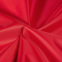 Ткань Оксфорд 210D PU, Красный (на отрез)  в Павловском Посаде