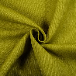Ткань Рогожка (мебельная), цвет Зелёный (на отрез)  в Павловском Посаде