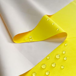 Водонепроницаемая Дышащая Мембранная ткань PU 10'000, цвет Жёлтый (на отрез)  в Павловском Посаде