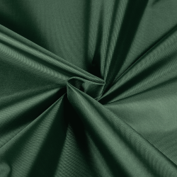 Ткань Оксфорд 210D PU, Темно-Зеленый (на отрез)  в Павловском Посаде