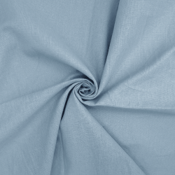 Ткань Перкаль, цвет Серый (на отрез) (100% хлопок) в Павловском Посаде